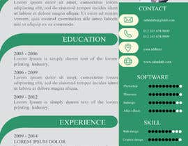 #89 for I need three stylish CV/resume  templates by Sahadath99