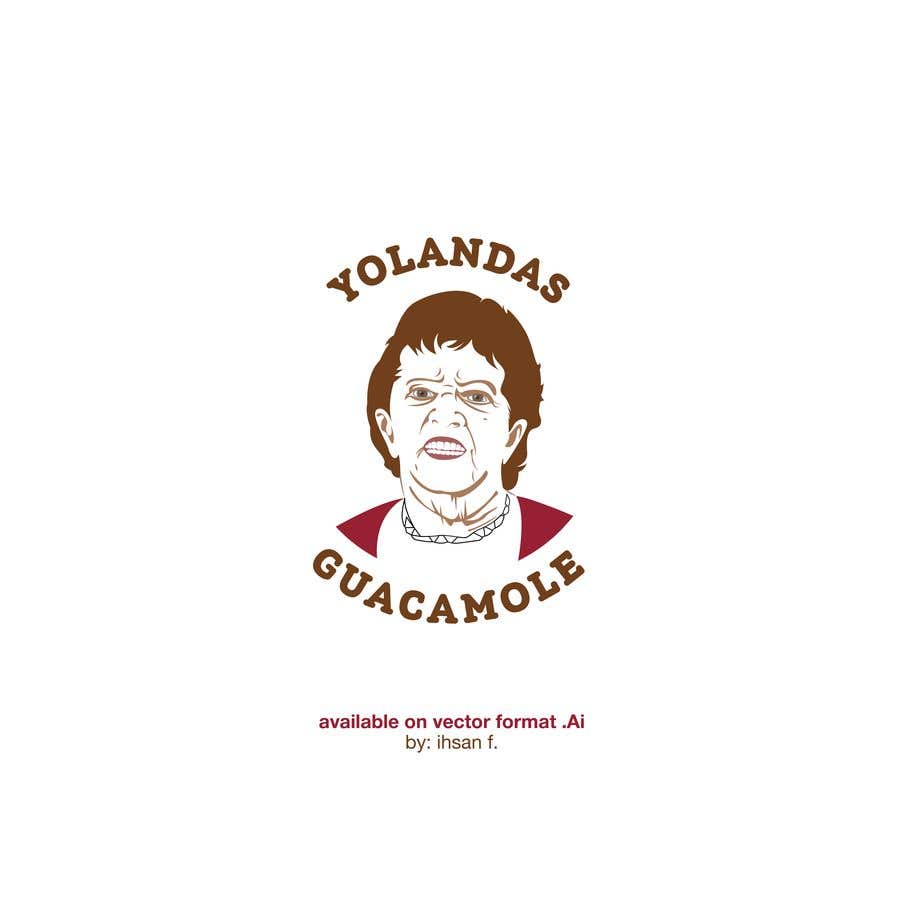 Kilpailutyö #70 kilpailussa                                                 Logo Design for “Yolandas Guacamole”
                                            