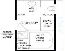 #6 สำหรับ I have a Master Bathroom need to set a nice plan โดย ssquaredesign