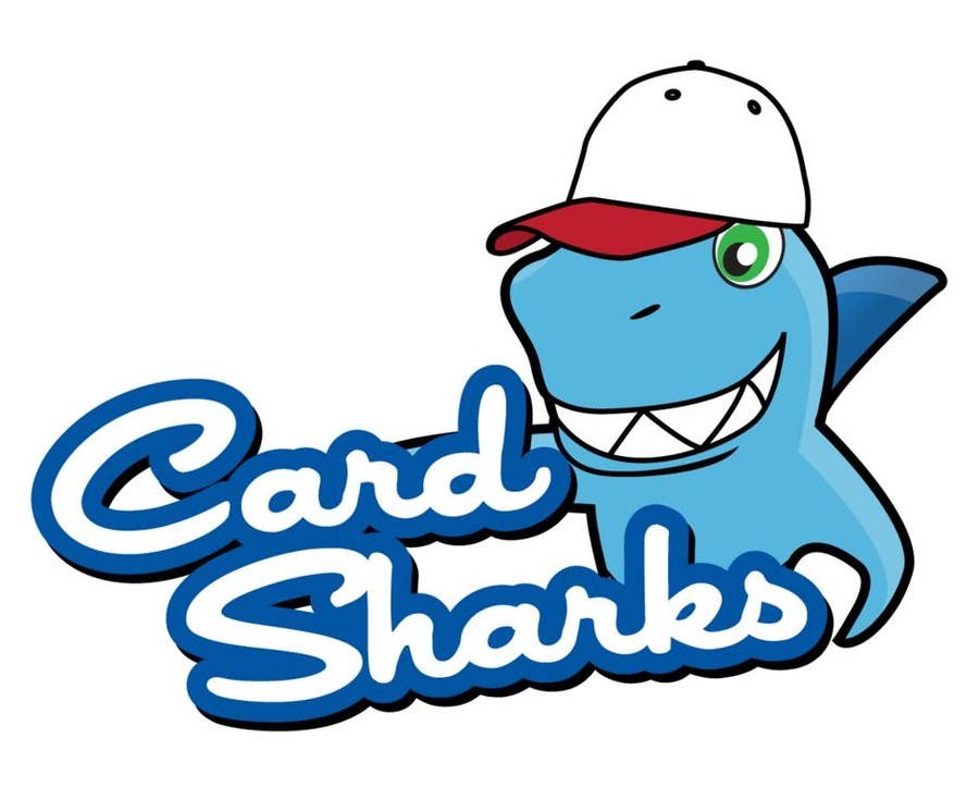 Kilpailutyö #55 kilpailussa                                                 Logo Design for our new sports card shop!  CARD SHARKS!
                                            
