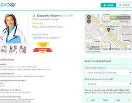 #64 para Design a Website Mockup for a medical care scheduling service por steffanytj