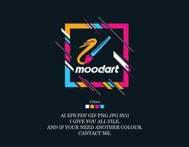 #557 untuk Moodart logo oleh amirax545