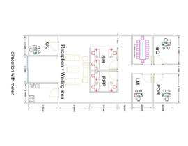 #48 for Create an office floor plan by mohamedrefat7102