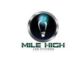 #66 untuk Logo Design for Mile High LED Systems oleh andrewdigger