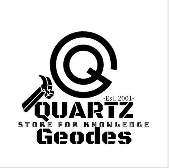 Participación en el concurso Nro.57 para                                                 pickaxe logo geode rocks
                                            