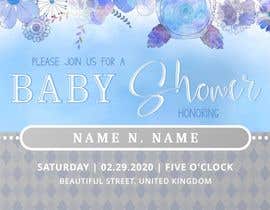 #34 dla Create a baby shower event invite for facebook przez ChristianSS05