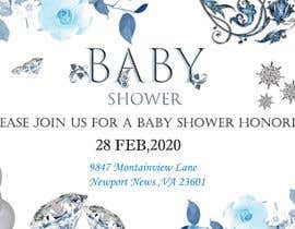 #7 dla Create a baby shower event invite for facebook przez Shivam0801