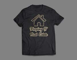 #90 para Simple Teal estate T shirt design de rha5a642bf298db9