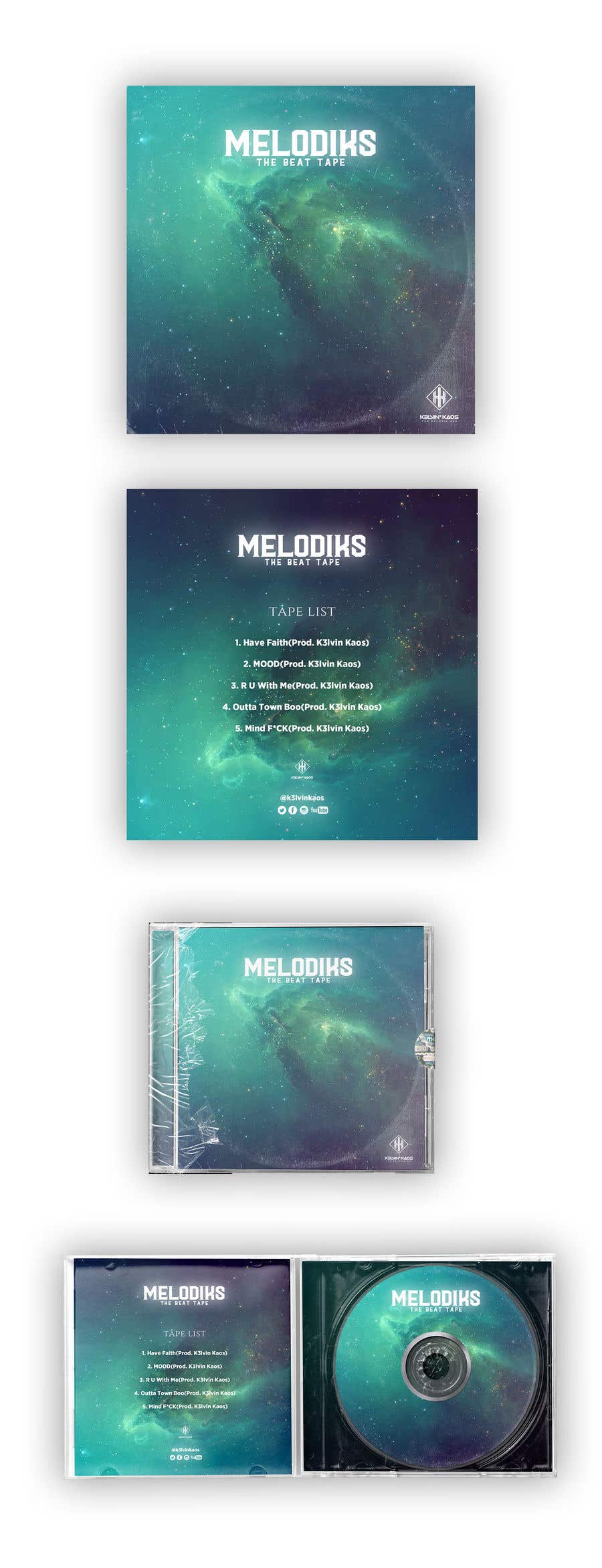 Kandidatura #16për                                                 Album Cover Art for "Melodiks: The Beat Tape"
                                            