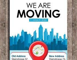 #126 for Flyer &quot;We are moving&quot; by satishandsurabhi