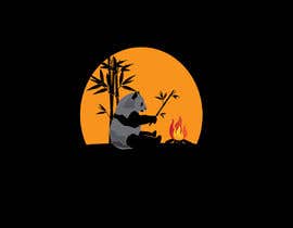 #8 for I need a logo of a panda holding a bamboo stick with fire in front that looks like hes grilling.. 
panda position should be similar to the attached photo 

panda should look a bit cartoon style by flyhy