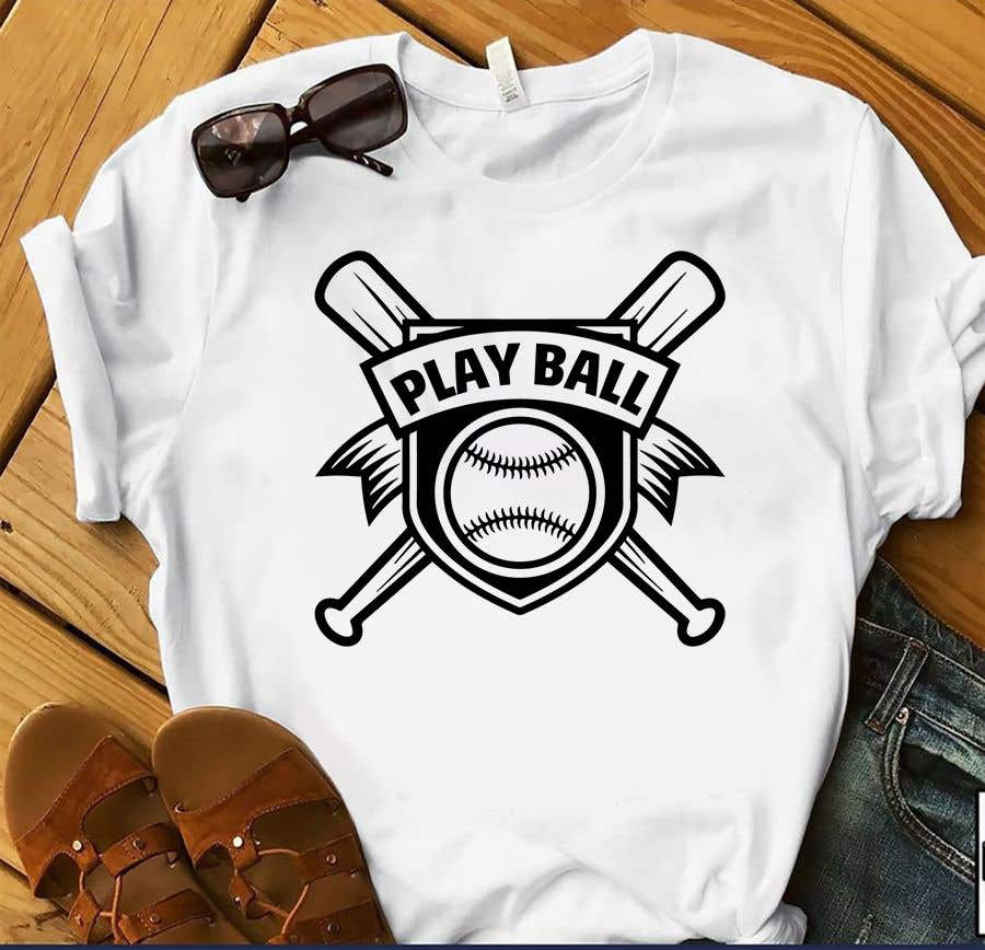 Konkurrenceindlæg #181 for                                                 Baseball t-shirt: PLAY BALL
                                            