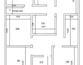 wesa1 tarafından Create an office floor plan - 11/02/2020 15:41 EST için no 18