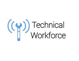 #3 для Logo for Technical Workforce от Qesmah