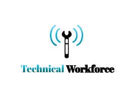 #4 для Logo for Technical Workforce от Qesmah