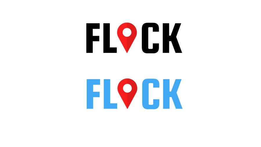 Participación en el concurso Nro.254 para                                                 Logo for a travel app "Flock"
                                            