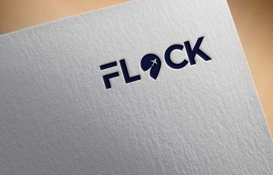 Participación en el concurso Nro.169 para                                                 Logo for a travel app "Flock"
                                            