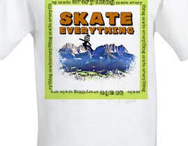 #17 para Crooked Grind on a mountain/Design for T-Shirt and Hoodie Print de vkirilova21