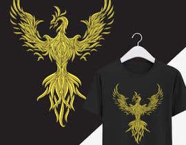 #120 para Create me a merch design of a phoenix. de LouieJayO