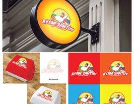 #66 für create fried chicken brand logo von reswara86