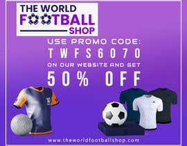 #33 for Looking for Facebook/ Twitter Banner for football shirt seller by sameebasit