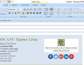 JTuhin017 tarafından Design a HTML or another compatible format for Outlook 2013 SIGNATURE için no 13