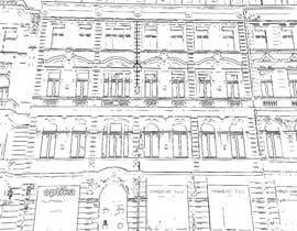 #11 ， Create vector flat line picture of the building 来自 Danish03