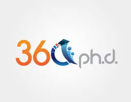 #40 untuk Logo Design for 360 ph.d. application oleh KreativeAgency