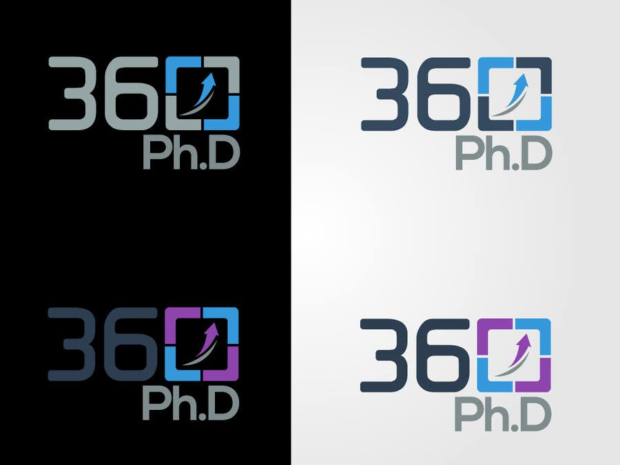 Kilpailutyö #80 kilpailussa                                                 Logo Design for 360 ph.d. application
                                            