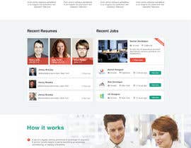 nº 50 pour Design a Job Board WordPress Themes mockup par phamtech211 