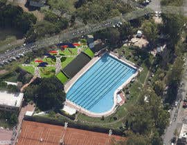 #4 para Arquitectura paisaje y jardineria y Diseño: Foto Montaje Terraza Verde en Piscina (Swimming Pool Green Roof Space) de haipm1311