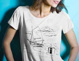 #108 for Sailing Away Social Isolation T-Shirt Design by Suzenchong