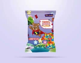 #92 para Create a design for the packaging - Gummy Bear Candy package design de reza2s84