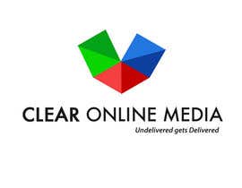 Nambari 10 ya Logo Design for CLEAR ONLINE MEDIA na praxlab