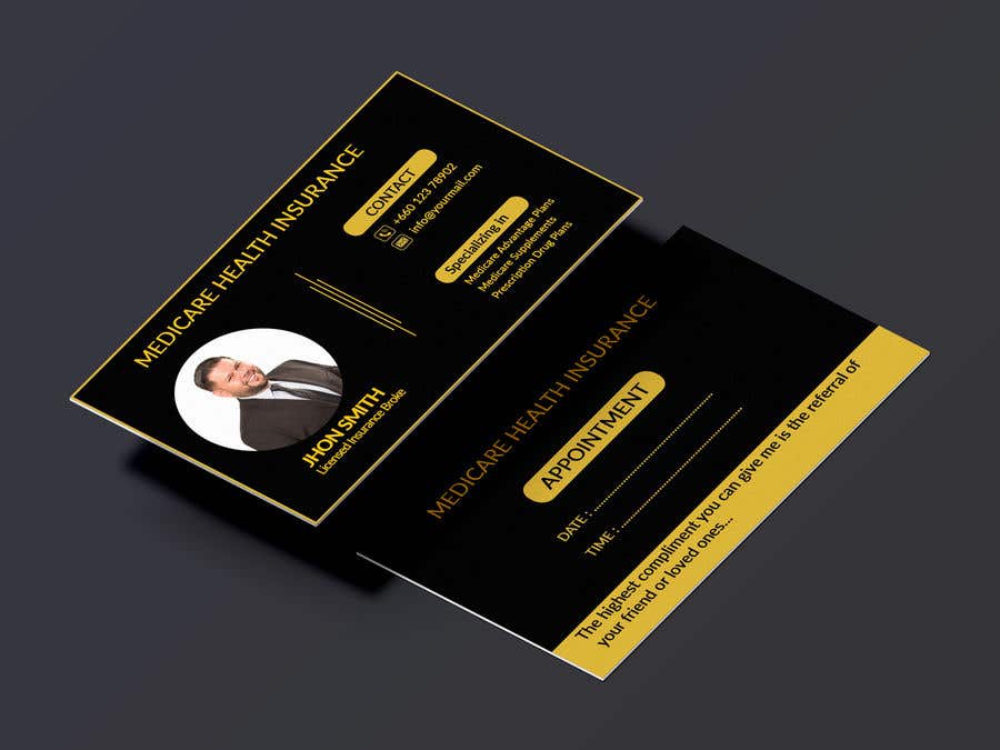 Contest Entry #210 for                                                 Design a Business Card with a Medicare Theme
                                            