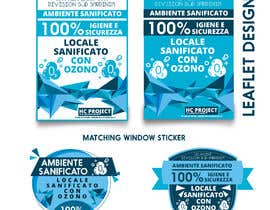 Číslo 12 pro uživatele Create leaflet design and matching window sticker od uživatele AartsAndDesign
