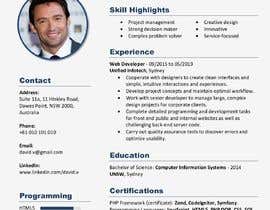 #18 for Resume Template in words. format by kanika271