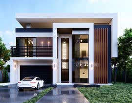#37 for Draw 2d Facade OR a 3d Facade for the following house by Dek5