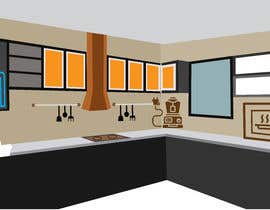 #210 para Design my kitchen layout de Rayhan760