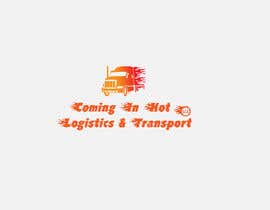 #32 for I need a logo for my business the name has to be included “Coming In Hot Logistics and Transport LLC” creative ideas with different font incorporating flames and possibly a graphic with a dually truck pulling a trailer like the ones shown in the images by hassanilyasw