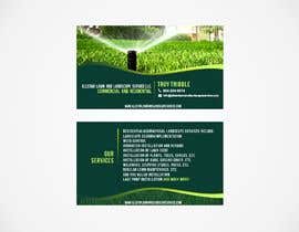 #11 para Lawn and Landscaping Business cards de kipid