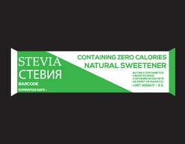 #187 untuk Correction of the logo, Design of a small packet – sachet and Design of a sachet box for Stevia product oleh DesignInverter