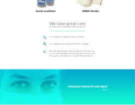 Nambari 31 ya Design a website for a cosmetics brand selling hand sanitizer and masks na saurov2012urov