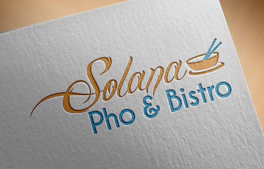Intrarea #25 pentru concursul „                                                Design a Logo for Solana Pho & Bistro
                                            ”