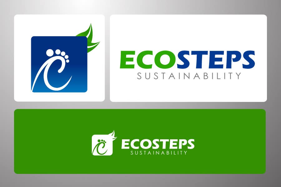 Entri Kontes #731 untuk                                                Logo Design for EcoSteps
                                            