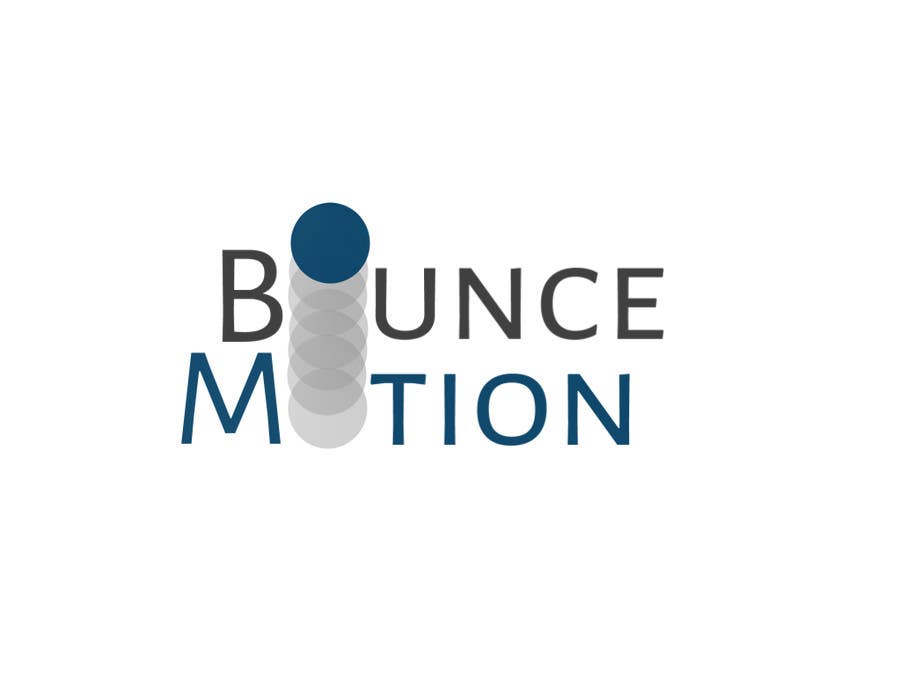 Tävlingsbidrag #110 för                                                 Design a Logo for Bouncemotion
                                            