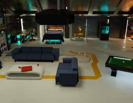 #17 para Futuristic Bunker Game Map Concept Design de lohug