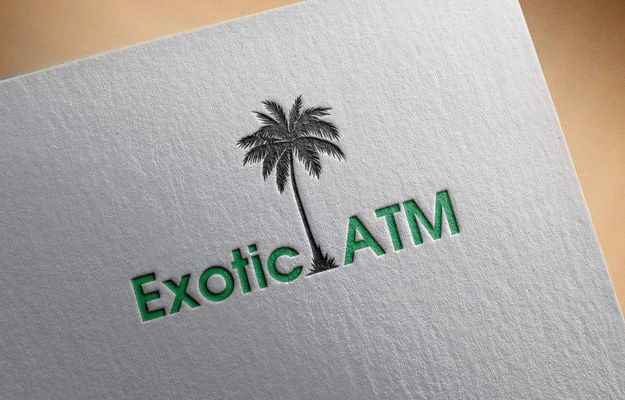 Kandidatura #18për                                                 Design that says Exotic ATM
                                            