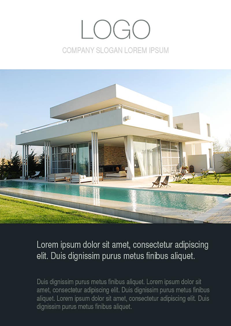 Kilpailutyö #15 kilpailussa                                                 Design a Brochure for Property project
                                            