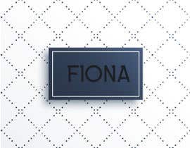 #140 για I want to make business logo named ‘FIONA’ which is fancy fabric manufacturer compony logo must be unique and attractive with cdr file also από yashacharya500